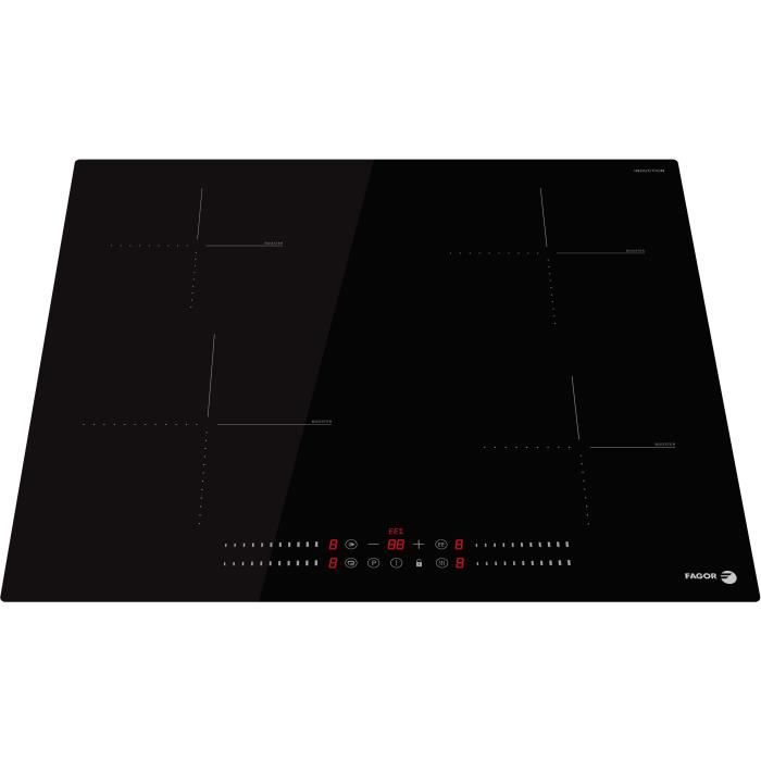 Table de cuisson induction 4 foyers Fagor FTI472V TU Unique