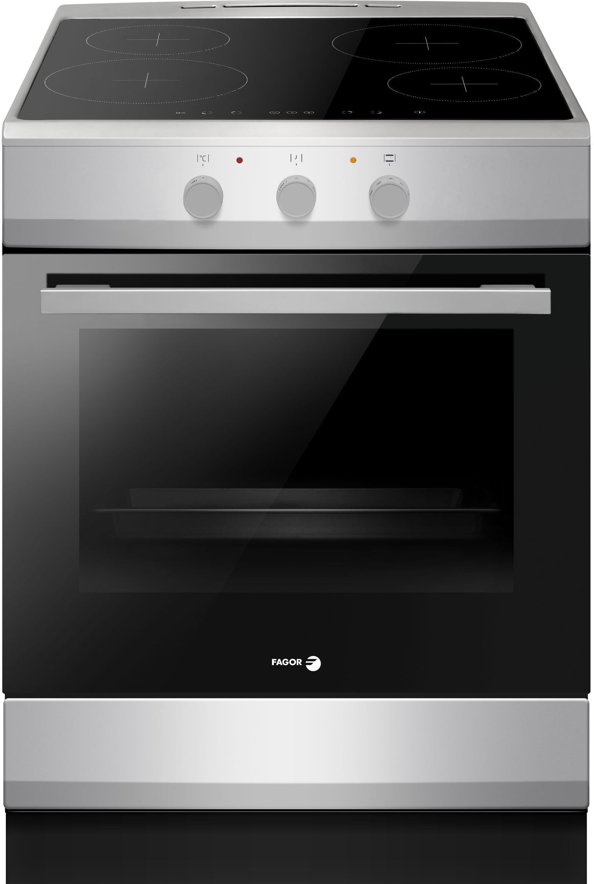 Cuisinière à induction - FAGOR - FACI2003N - 4 foyers - 9000 W - L60cm - Noir