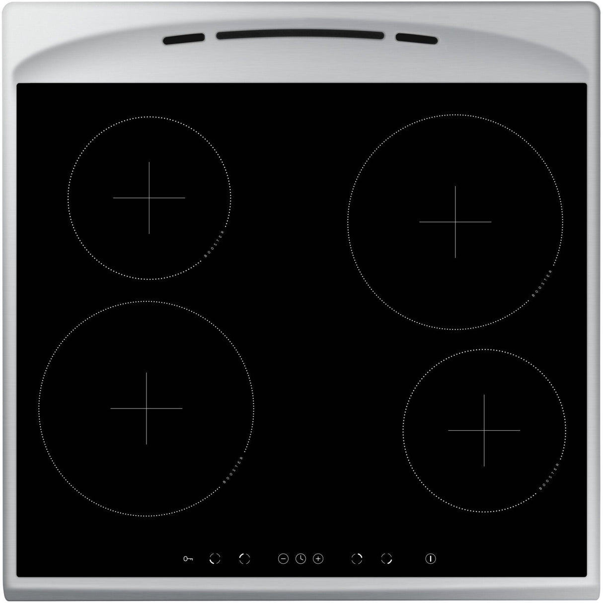 Cuisinière à induction - FAGOR - FACI2003N - 4 foyers - 9000 W - L60cm - Noir