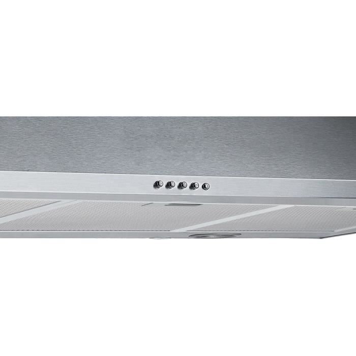 Hotte pyramidale - FAGOR - FAH3419 - 617 m³/h - 3 vitesses - Éclairage LED