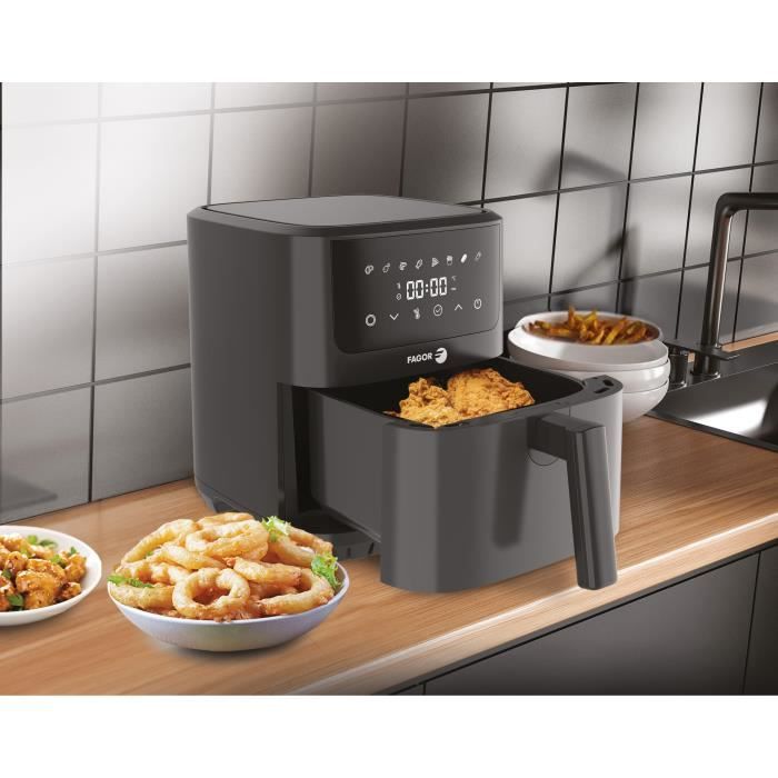 Friteuse sans huile - FAGOR - Airfryer FGR65 - Capacité 6,5L - 8 programmes de cuisson - 1600W