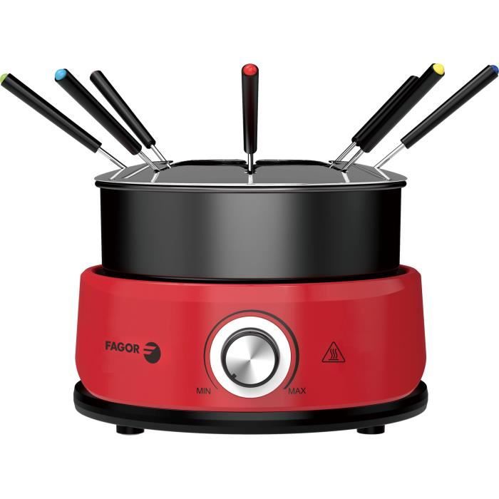 Appareil a fondue - FAGOR - FGF800 - 8 personnes - CapacitÈ : 1.6L - Thermostat rÈglable