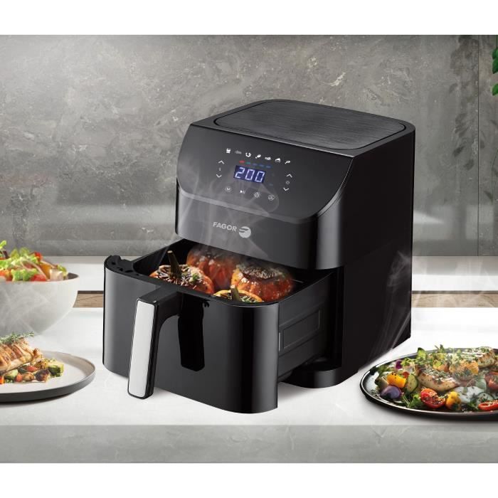 Friteuse sans huile FAGOR - Airfryer FGAF8L - Capacité 8L - 7 programmes de cuisson - 1800W