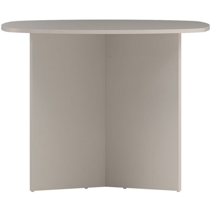 Table a manger FAMILY Forme ovale Finition beige cachemire 6 places 200 x 100 x 76 cm
