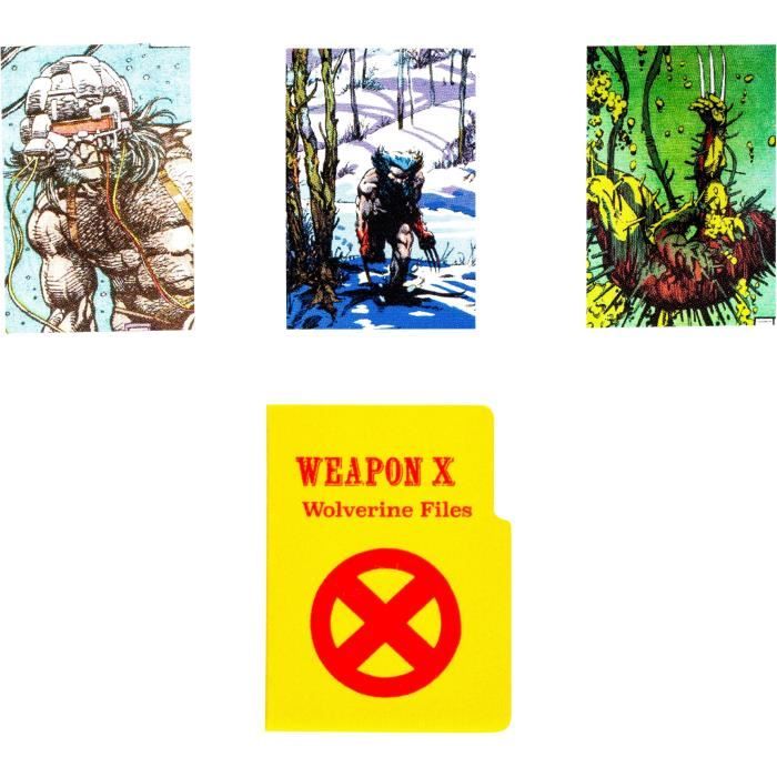 Figurine - FANDROP x STAR WARS - Wolverine vs Dents-de-Sabre - Vitrine avec scene culte + mini affiche - 18 cm