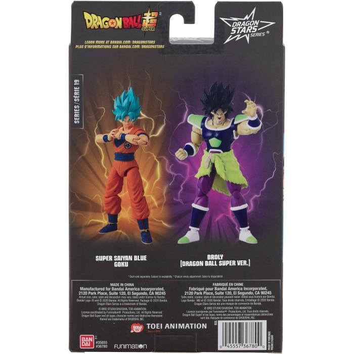Figurine Dragon Ball Super Dragon Stars Super Saiyan Blue Goku - Bandai