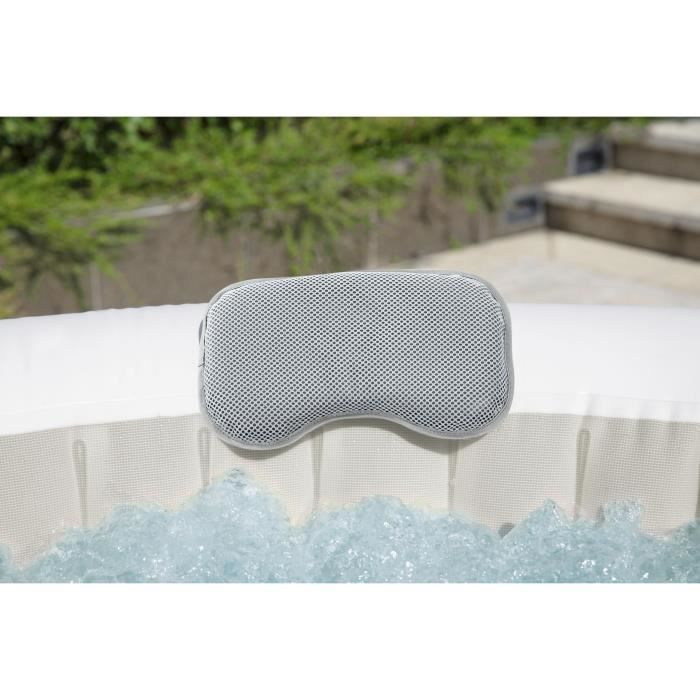 Coussins rembourrés pour Lay-Z-Spa - BESTWAY - 23 x 13 x 5 cm - Soutien optimal de la tete et de la nuque