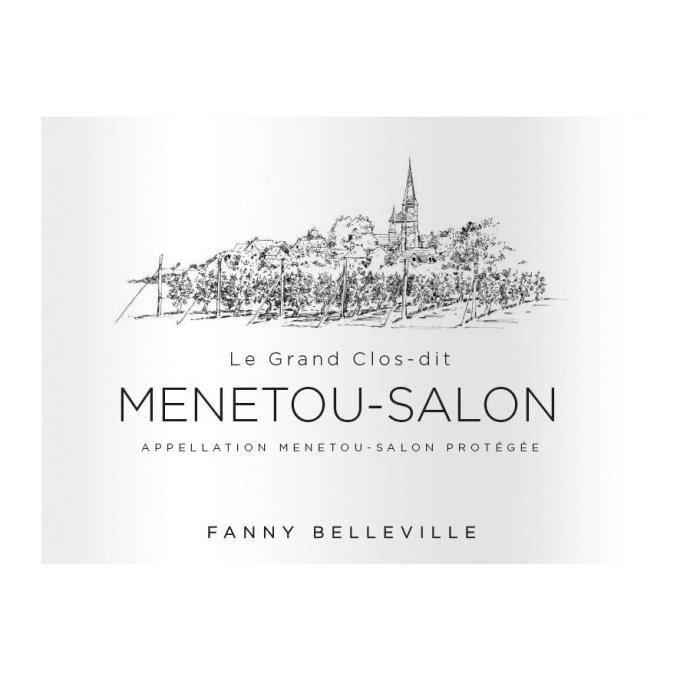 Fanny Belleville 2023 Menetou Salon - Vin blanc du Val de Loire