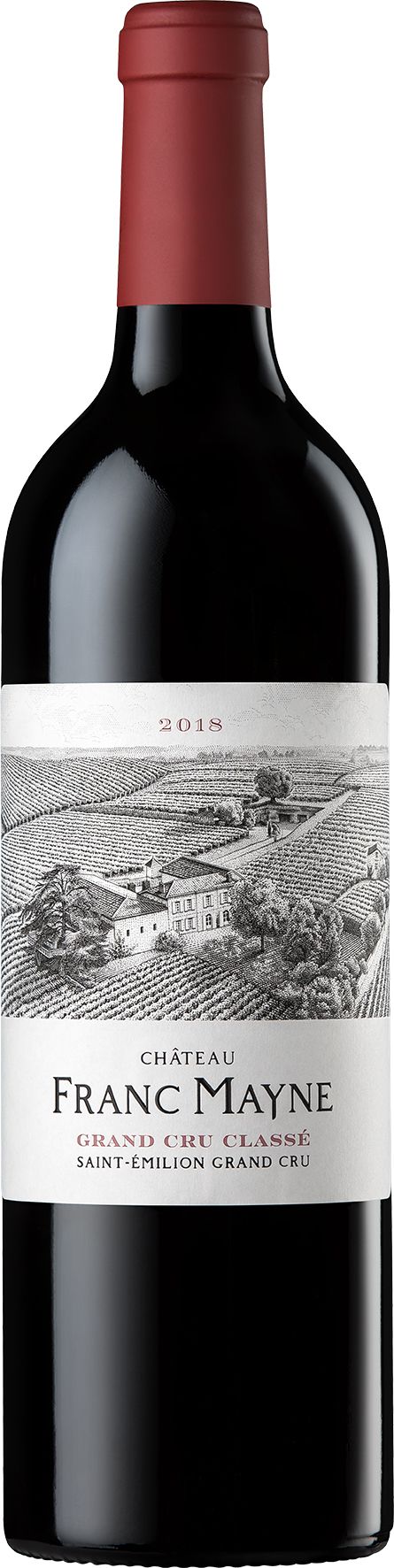 Château Franc Mayne 2018 Saint-Emilion Grand Cru Classé - Vin rouge de Bordeaux