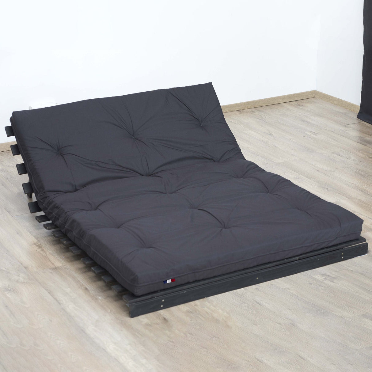 CONFORT DESIGN Matelas Futon 140 x 190 - Ep. 15 cm - Mémoire de forme - Anti-tâche -5 couches - Ferme équilibré - Fabriqué en France