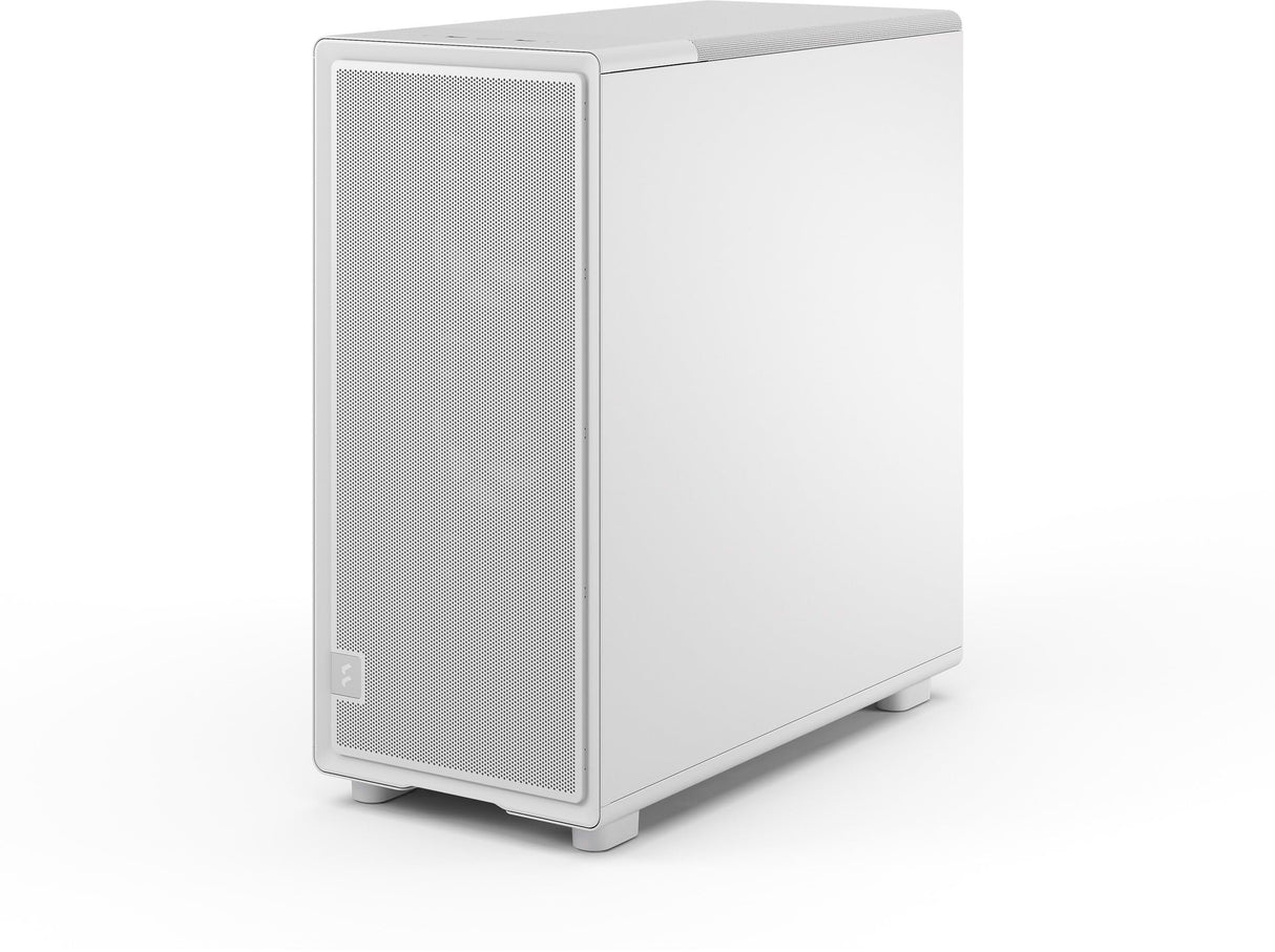 Boîtier PC - Fractal Design - FD-C-EPO1A-03 - Blanc - Verre trempé - Refroidissement haute performance - 3 ventilateurs Momentum