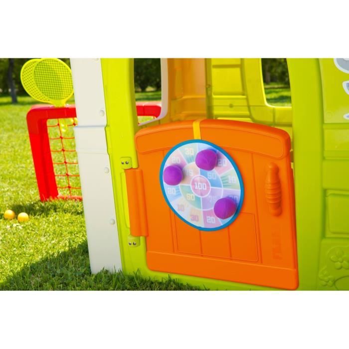 Maison de jeu avec 6 activitÈs sportives - FEBER - Robuste et anti-UV