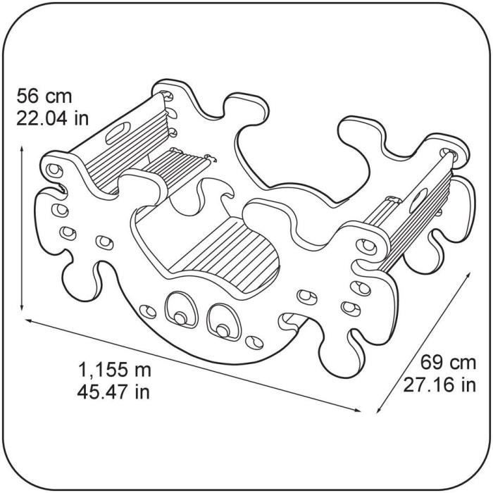 Jouet table réversible a bascule Feber