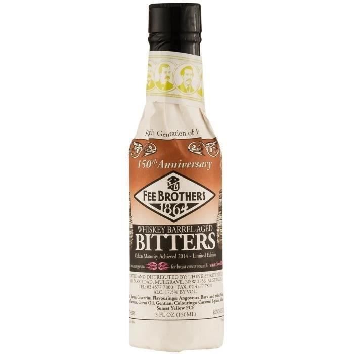 Fee Brothers - Whisky Barrel Bitters - 17.5% Vol. - 15 cl