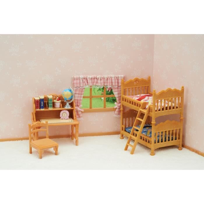 Figurines miniatures - SYLVANIAN FAMILIES - 5338 - La chambre des enfants - Meubles et accessoires pour enfants