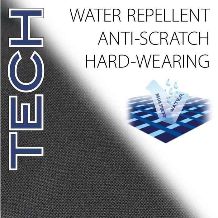 Matelas pour chien - FERPLAST - TENDER TECH - 61 x 46 x 5 cm - Noir - Déhoussable