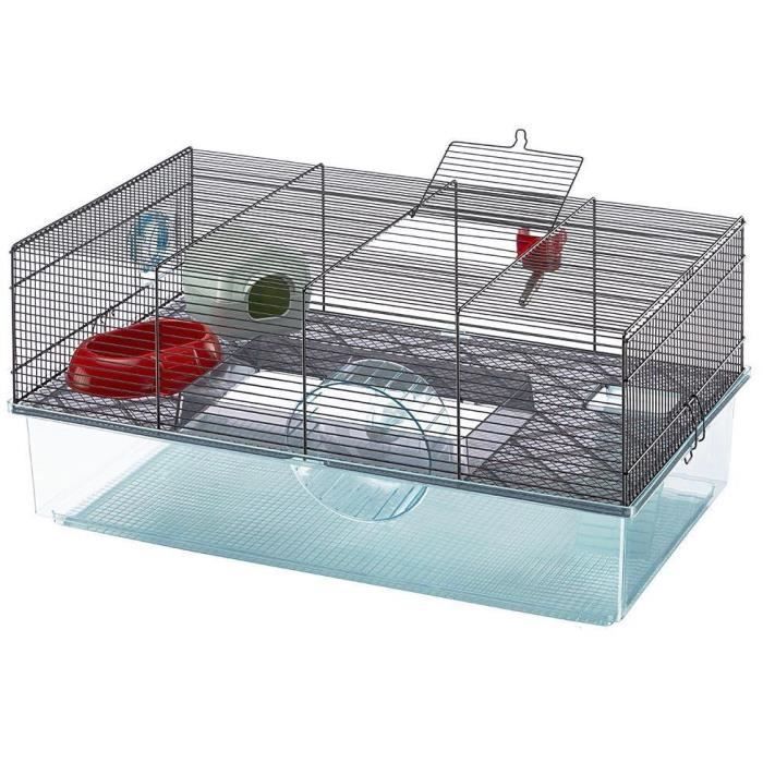 Cage - FERPLAST - FAVOLA - 60 x 36,5 x h 30 cm - Hauteur de bac élevé
