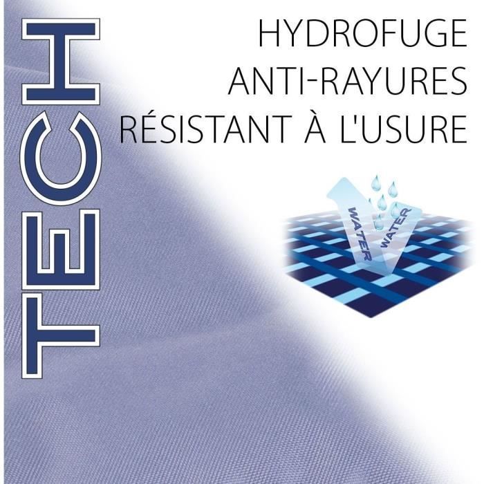 Coussin pour chiens - Ferplast - Polo - Noir - 65 x 40 x 8 cm - Imperméable et déhoussable