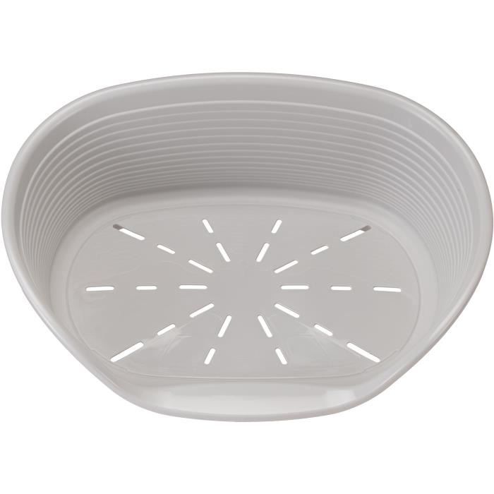 Panier-Corbeille SIESTA DELUXE Taille 4 - 61,5*45*21,5 cm - Gris clair -FERPLAST