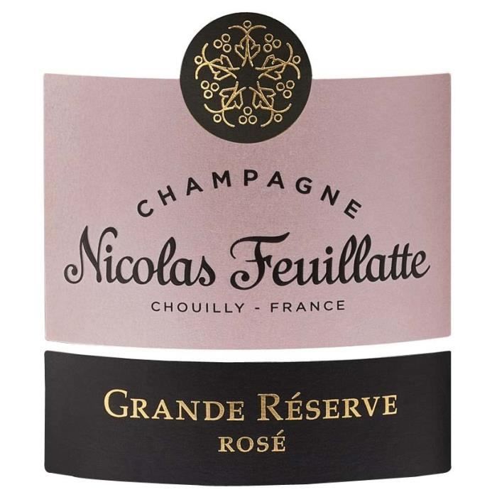 Champagne Nicolas Feuillatte La Grande RÈserve RosÈ - 75 cl