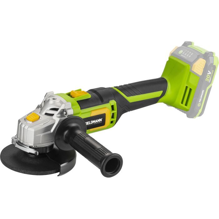 Meuleuse d'angle sans fil - FIELDMANN - 20V - 115 mm - Batterie et chargeur non inclus