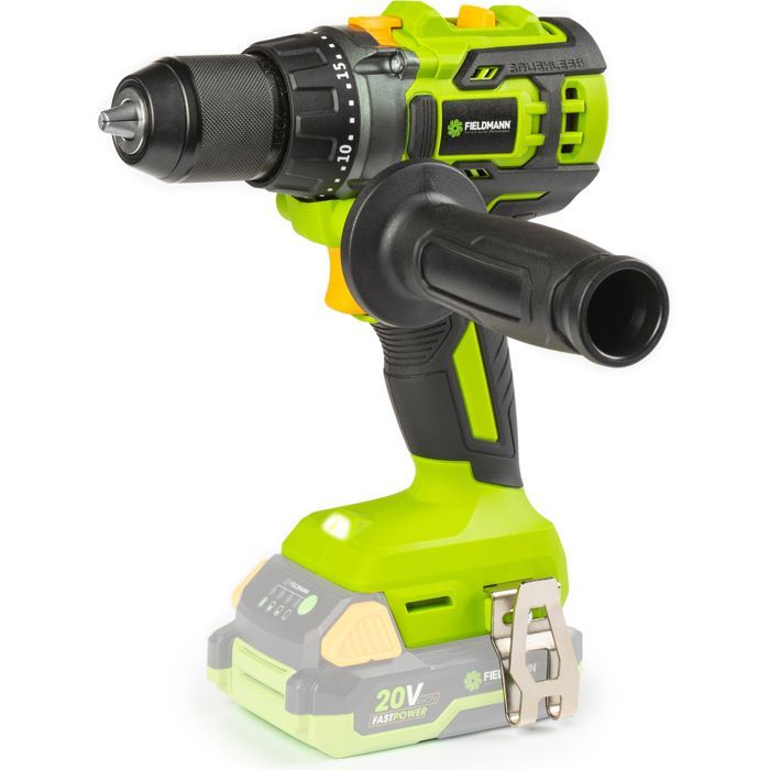 Perceuse a percussion sans fil - FIELDMANN - 20V - Brushless - 1900 rpm - 60 Nm - Batterie et chargeur non inclus