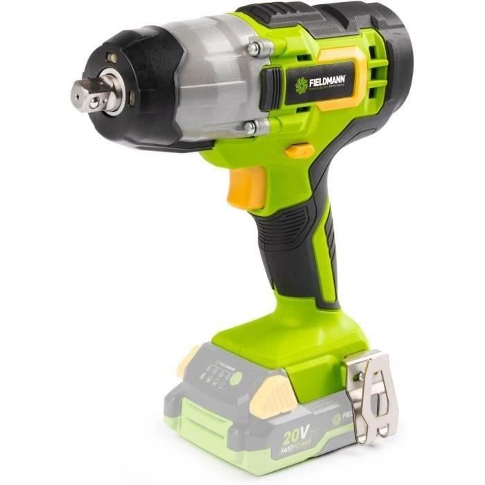 Clé a choc sans fil - FIELDMANN - 20V - 3200 IPM - 300 Nm - Batterie et chargeur non inclus