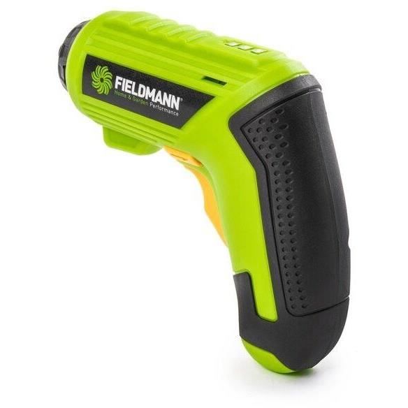 Visseuse sans fil - FIELDMANN - 3,6 V - Batterie 1500 mAh - 15 accessoires - Vert