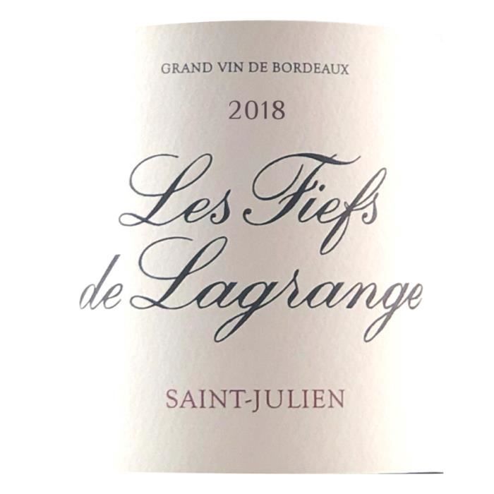 Les Fiefs de Lagrange 2019 Saint Julien - Vin rouge de Bordeaux