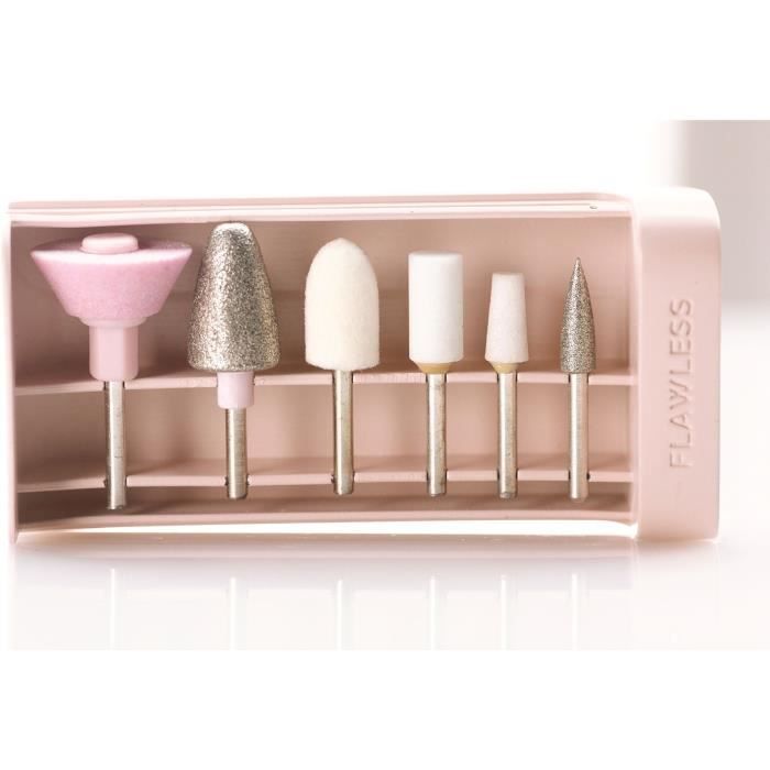 Finishing Touch Flawless Salon Nails - Lime a Ongles …lectrique - Kit Manucure Professionnel pour ExpÈrience de Manucure a Domicile