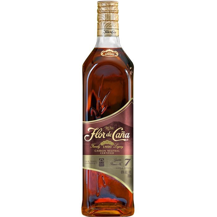 Flor de Cana - 7 ans - Rhum - 40.0% Vol. - 70 cl