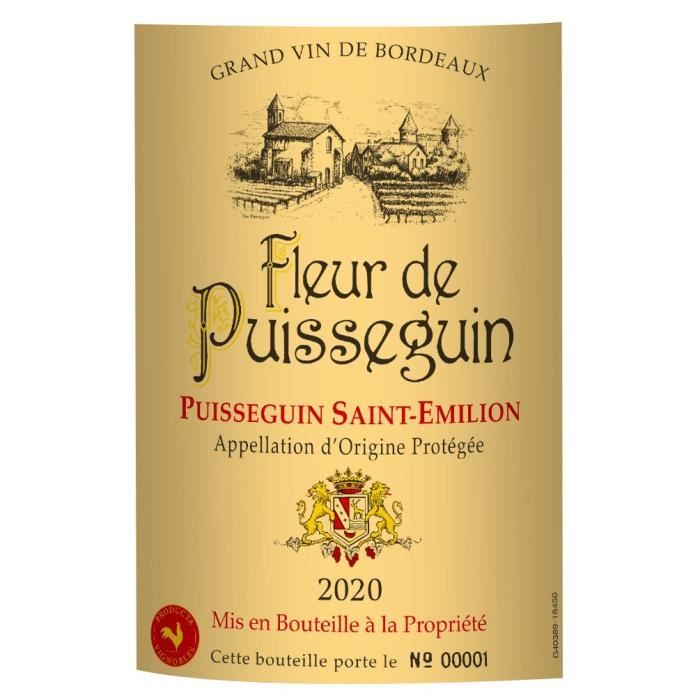Magnum La Fleur Puisseguin 2020 Puisseguin Saint-Emilion - Vin rouge de Bordeaux