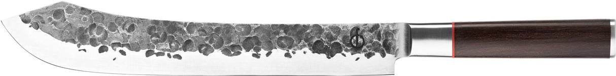 Couteau de boucher - FORGED - SEBRA - Acier japonais 440C - Manche en bois Dalbergia - L 25,5 cm
