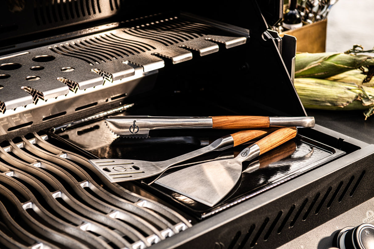 Spatule plancha - FORGED - CHURRASCO - Acier inoxydable S - 34,5 x 16,5 x 4,55 cm