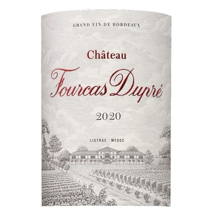 Château Fourcas Dupré 2020 Listrac-Médoc - Vin rouge de Bordeaux