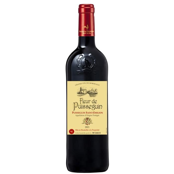 Fleur de Puisseguin 2021 Puisseguin Saint-Emilion - Bordeaux - 75 cl