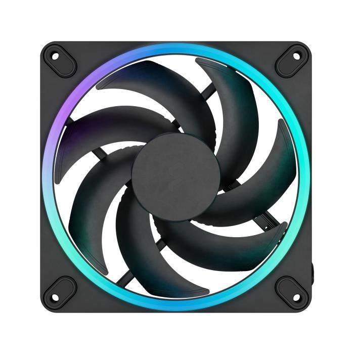 Ventilateur PC - FRACTAL DESIGN - Momentum 14 RGB - 3 packs - FDB - Anneau lumineux ARGB Gen 2 - Contrôle PWM