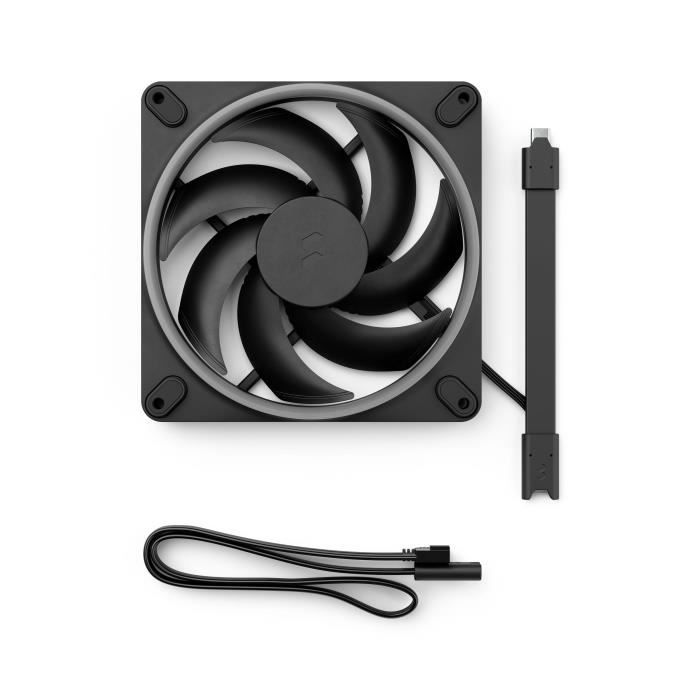 Ventilateur PC - FRACTAL DESIGN - Momentum 14 RGB - 3 packs - FDB - Anneau lumineux ARGB Gen 2 - Contrôle PWM