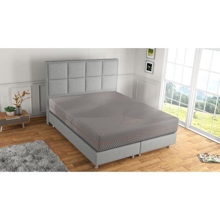FRESCO - Matelas - 160 x 200 cm - Epaisseur 23 cm - Mousse a mÈmoire de forme