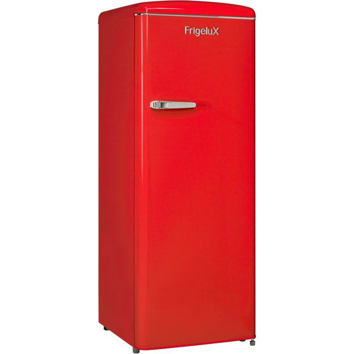 Réfrigérateur armoire - FRIGELUX - RF218RRA++ - 2 portes - 218 L - 55 x 57,5 x 146 cm - Rouge