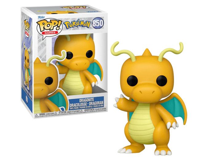 Figurine POKEMON POP Games Dragonite, Dragoran, Dracolosse