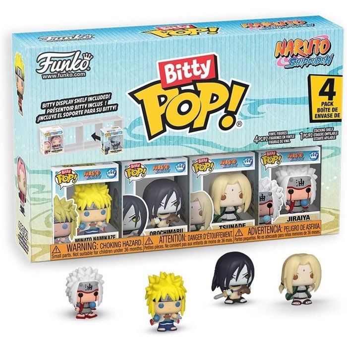 Figurine Funko Bitty POP! - Naruto Shippuden Team 2 - 4-Pack - Vinyle