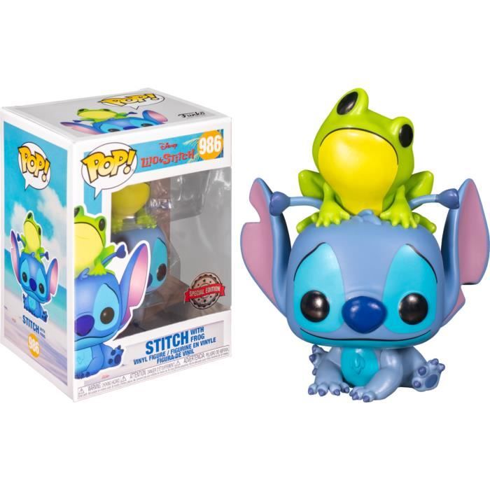 Figurine - FUNKO - Lilo with Frog 986 - Disney - 9cm - Mixte - a partir de 6 ans