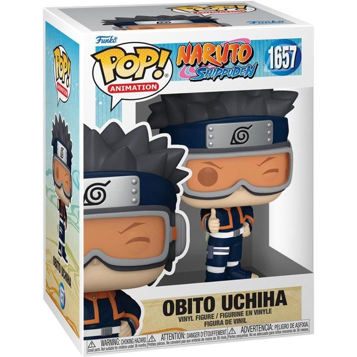 Figurine Funko Pop! - Animation Naruto Shippuden Obito Uchiha Enfant - Vinyle