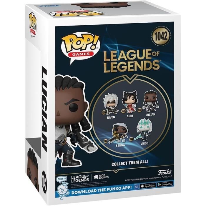 Figurine Funko Pop! - Games League of Legends - Lucian - 1 042
