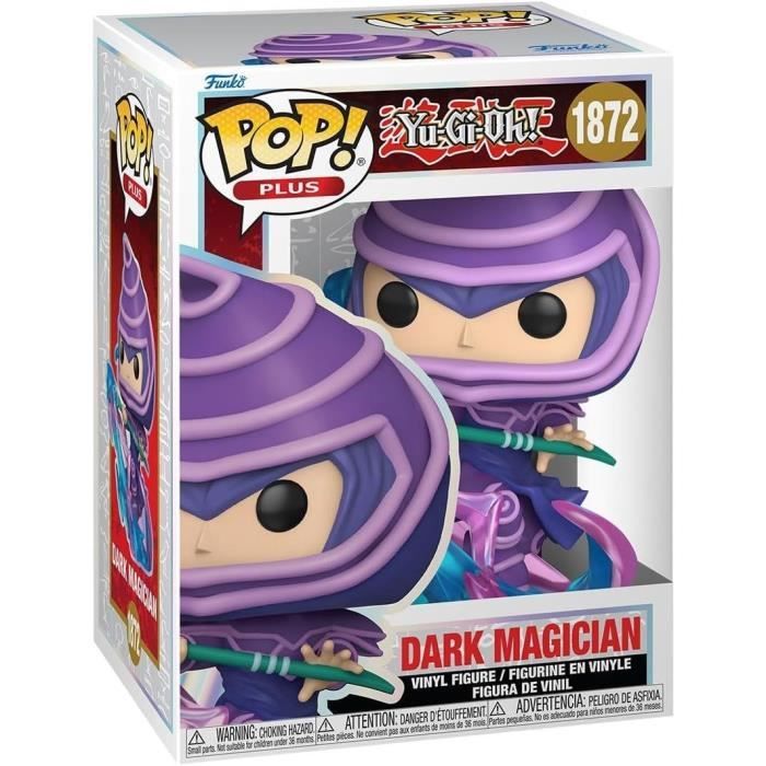 Figurine Funko Pop! - Yu-Gi-Oh! - Magicien Sombre - 9 cm - Détails soignés - Garantie 2 ans