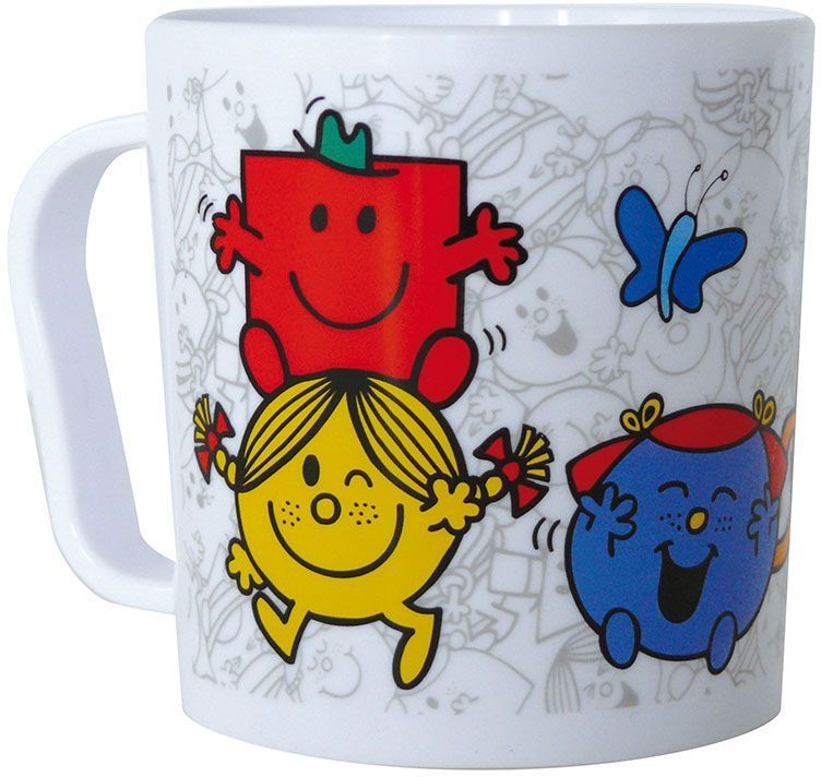 Lot vaisselle - FUN HOUSE - MONSIEUR MADAME - Assiette creuse Ø16 cm, gourde 350 ml, mug 350 ml et 2 peluches 12 cm