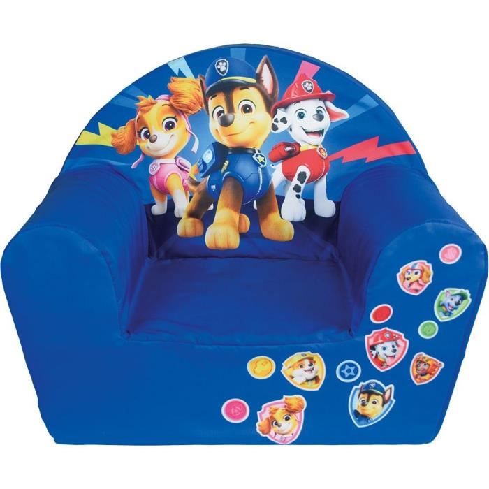 Fauteuil club enfant - PAT'PATROUILLE - FUN HOUSE - Origine France - 52 x 33 x 42 cm