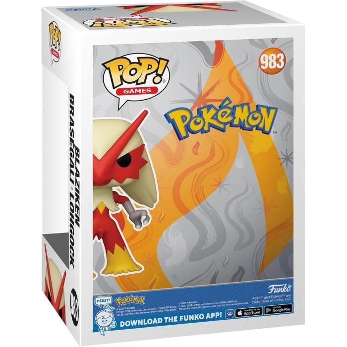 Figurine Funko Pop! Games : Pokémon Blaziken 983