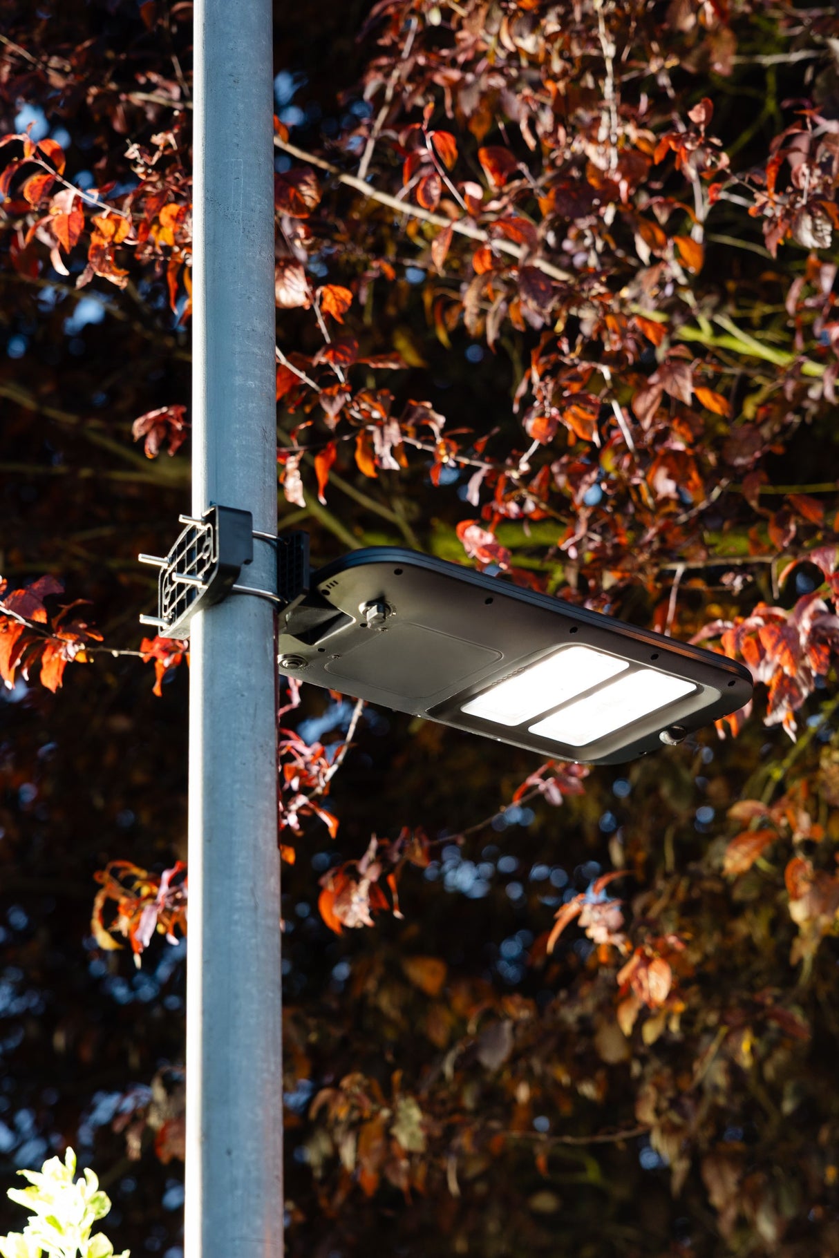 Tete de lampadaire solaire - GALIX - G2614 - 2000 Lumens - Détecteur de présence
